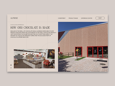 Alprose Website Redesign alprose alps beauty chocolate design endurance experience freshness homepage magical mountains redesign subtleness swiss switzerland uidesign uxdesign website design websitedevelopment