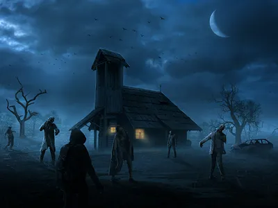 Zombies Attack graphic design