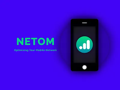 NETOM: An engineering project's UI design app design app project branding design figma graphic design illustrator logo minimal mobile app prototype student project ui visual design