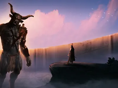 Attack On Titan Concept Art graphic design