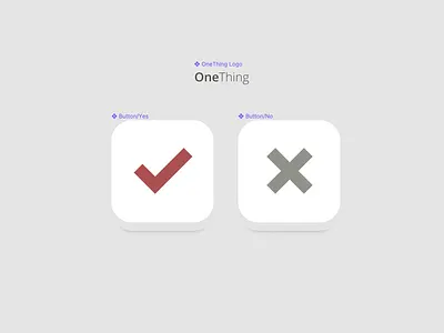 OneThing v3 app design figma ios logo