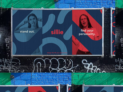 Sillie Branding brand identity branding design graphic design poster visual design