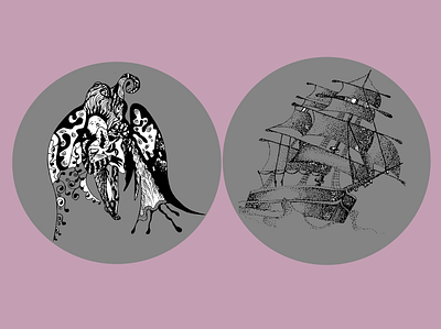 Illustrations for book art branding design graphic design illustration logo vector