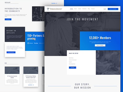 WAPP - Web Design blue cards design learning medical medicine resources samataqi student training ui ux web website