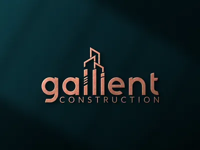 Construction Logo 3d 3d business logo attractive logo brand identity brand logo branding branding design business logo company logo construction construction logo creative logo design graphic design logo minimal logo minimalist logo professional logo simple logo wordmark logo