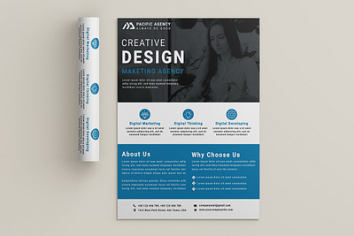 Corporate Flyer Design banner brand branding brochure business card corporate cover creative design flyer graphic design illustration leaflet logo magazine poster print rackcard templeat ui