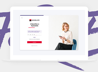 Sign Up Screen - SogeLife app bank banking fintech otp sg signin signup sogelife web