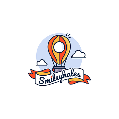 Balloon Logo balloon balloon design balloon logo character design design graphic design hot air hot air balloon hot air balloon logo illustration logo logo design vector