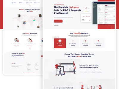 MA & Asia Website UI/UX Design branding design graphic design modern software design ui uiux ux webdesign website websitedesign