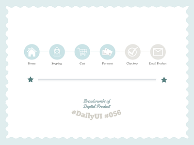 #DailyUI #056 - Breadcrumbs