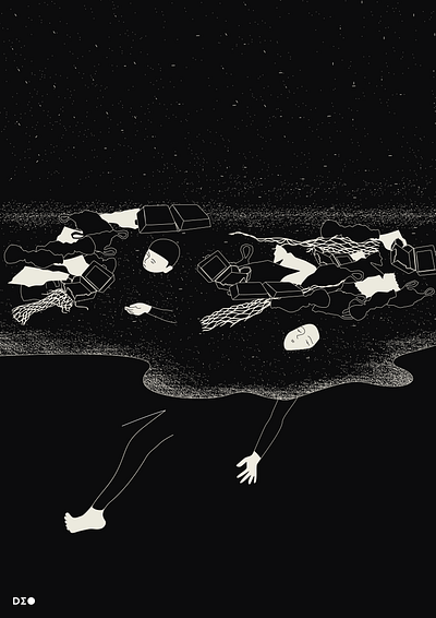 G@rbage w0rld creative deo digitalego ecology illustration invite