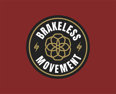 BRAKELESS MOVEMENT brand design branding clothing design graphic design logo