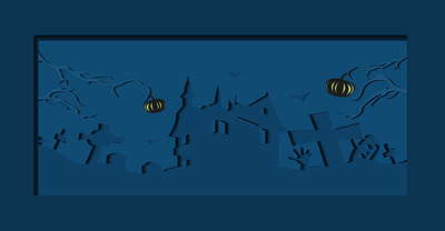 Halloween abstract branding design flatdesign graphic design illustration art
