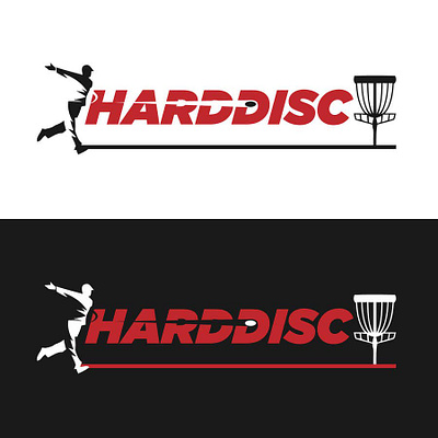 Logo for disc golf webshop 3d branding graphic design logo