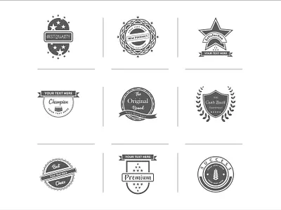 Vector Badges Design graphic design vector badges design