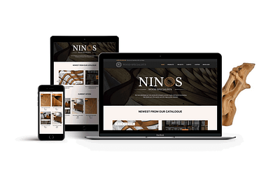 Wood manufacture website company dark design ecommerce manufacture product shop simple website wood