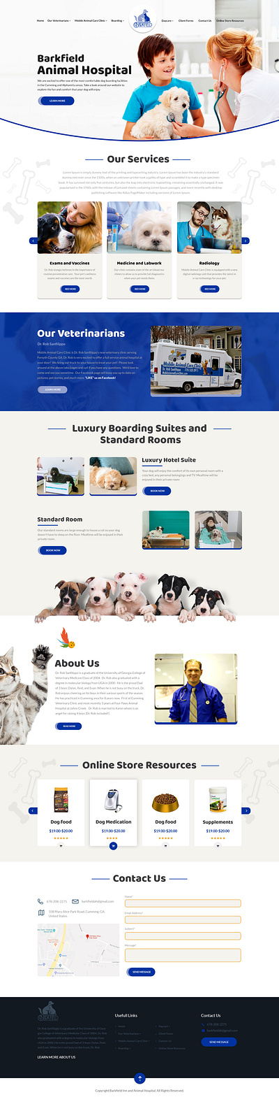 bark field Animal Hospital animation branding brandmanagement design graphic design illustration logo ui ux vector