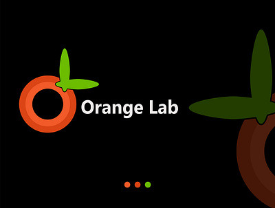 Orange Lab Demo Logo branding design graphic design illustration logo vector