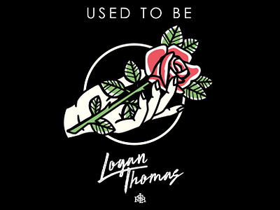Logan Thomas EP Cover albumcover art artist artwork bandmerch branding design drawing flower illustration merch design merchandise merchband music musicalbum musician pop popindie popmusic rock