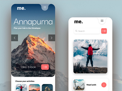 Annapurna UI/UX mobile 3d animation branding graphic design logo motion graphics ui