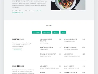 10 Free WordPress Themes for Food Blogs blog food blog food blog template food blog theme