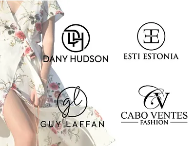 initial wordmark logo clothing fashion fashion logo initial letter initial text
