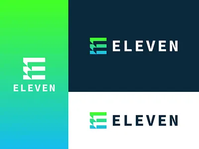 11-ELEVEN 11 eleven a b c d e f g h i j k l m app icon brand identity branding business company logo corporate logo creative logo e logo ecommerce lettermark logo logodesign marketing agency modern logo startup symbol tech technology travel agency visual identity