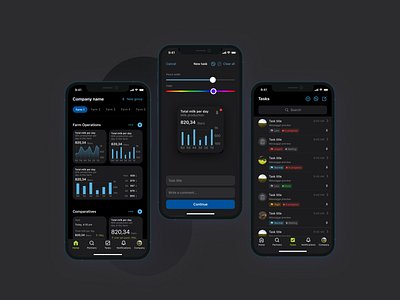 Get to know Vyla! agtech app design charts dairy dark dashboard design figma light mobile mockup portfolio product design profile ui uidesign user ux uxui widgets