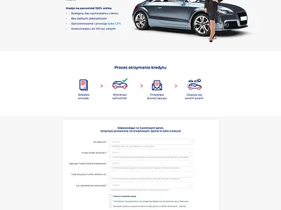 WeeLoans Landing Page branding design graphic design landingpage ui ux