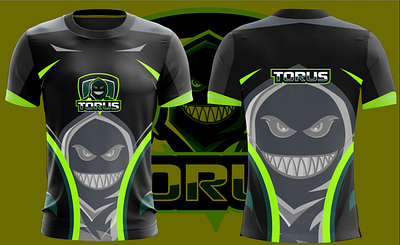 Jersey TORUS e-sport branding graphic design logo