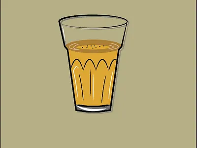 Tea adobe art brading design glass graphic design illustration logo tea