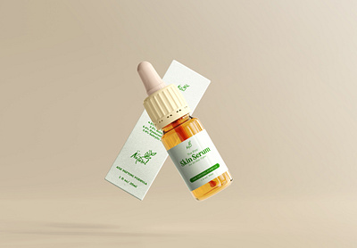 Skin Serum Dropper Packaging Design amazon packaging app branding cannabis cannabis oil cosmetics design design templates food food label food labels food labeltemplate healthy food label illustration label design logo typography ui ux vector