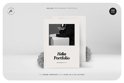 Hellos Photography Portfolio 3d brochure catalog clean design elegant graphic design illustration indesign lifestyle lookbook magazine minimal modern motion graphics photography portfolio print printable template