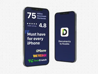 Documents by Readdle actions animation app documents ios motion graphics productivity readdle ui
