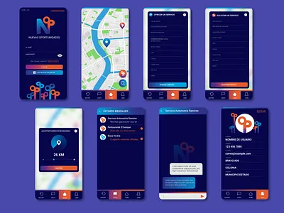 UX, UI DESIGN: NOP app design design mobile ui ui design user experience user interface ux