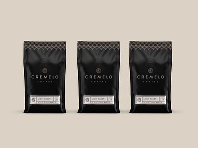 Cremelo Coffee coffee coffee shop illustrator package design