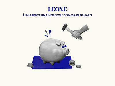 Leone black cartoon coins collage collage art collage digital collage maker collageart comics design funny graphic graphicdesign hammer horoscope illustration leo meme money pig