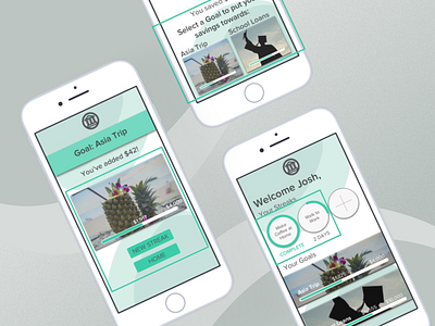 STREAK Mobile Banking App Design app design fintech habit ios mockup product design screens sketch ui ux uxui