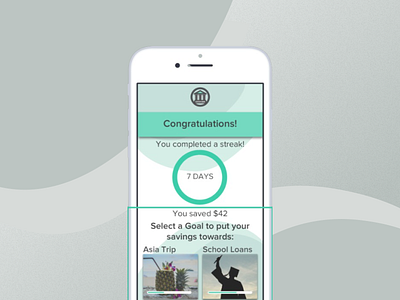 STREAK Mobile Banking App Design app design designuxui fintech ios mockup product design screens sketch ui ux