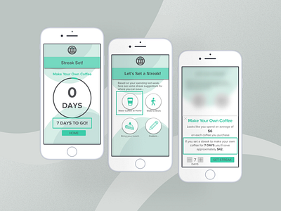 STREAK Mobile Banking App Design app banking design fintech ios mockup product design screens sketch sketchapp ui ux uxui