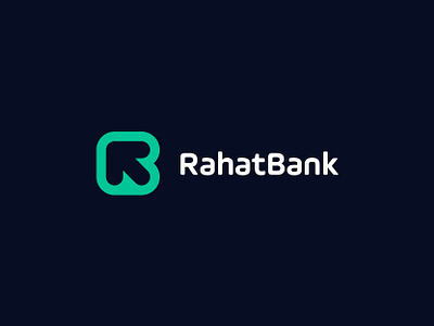 RahatBank logo app bank branding crypto design finance graphic design icon illustration logo ui ux vector