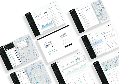 B2B Web App for fleet management.