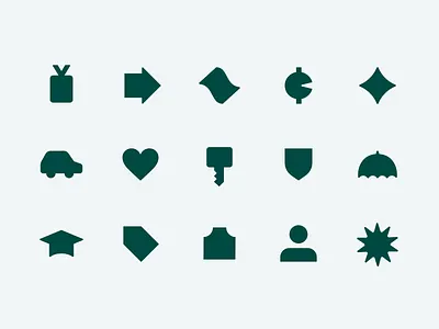 Key Category Iconography app design benefits category finance financial fintech icon iconography icons illustration northstar product product design star startup ui ux vector web web design