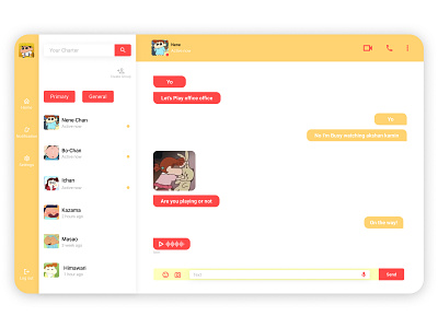 Daily UI - Direct Messaging dailyuichallenge ui ui design ux web webdesign website