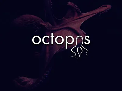 Octopas minimal logo branding clean creative design graphic design icon illustration illustrator logo logomark minimal minimalist ocean octo octopas ui unique ux vector web