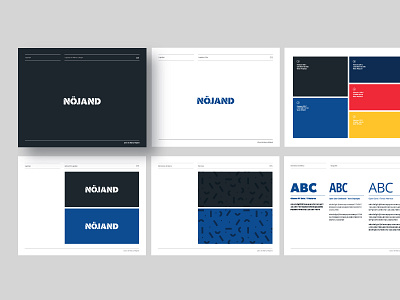 Brand Guidelines for Nöjand brand design brand guidelines branding costa rica hygiene icon identity illustration logo logo design logotype mark minimalist pandemic