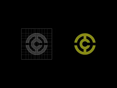 TimeCore badge branding c coin creative design grid hour icon identity logo mark symbol t tc time vector watch