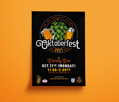 Oktoberfest 2021 badge beer event design graphic design oktoberfest poster vector illustration