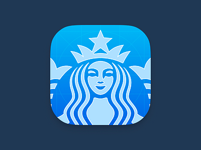 Internal build icon app beta icon ios logo siren starbucks ui