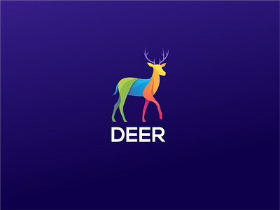 DEER COLORFULL LOGO cervus